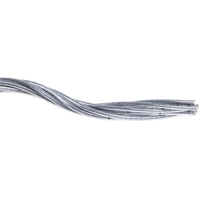 RS PRO Galvanised Metal Wire Rope, 50m