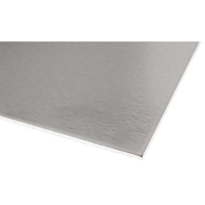 Natural Aluminium Sheet, 300mm Long, 2.71g/cm³, 500mm x 2mm