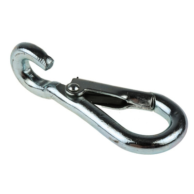RS PRO Zinc Plated Steel Spring Hook