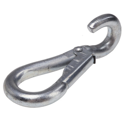 RS PRO Zinc Plated Steel Spring Hook