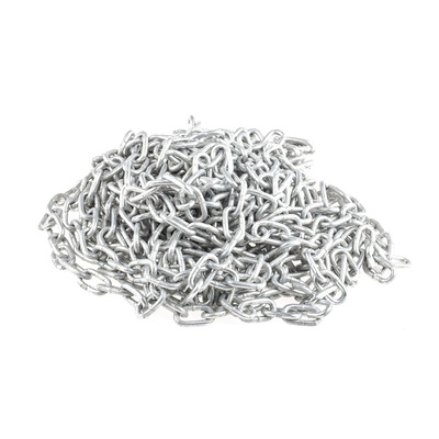 RS PRO Galvanised Steel Chain, 10m Length, 100 kg Lifting Load