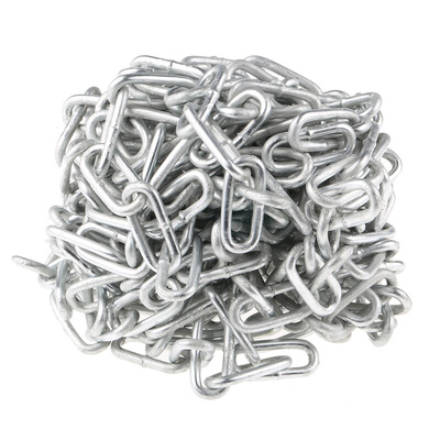 RS PRO Galvanised Steel Chain, 10m Length, 130 kg Lifting Load