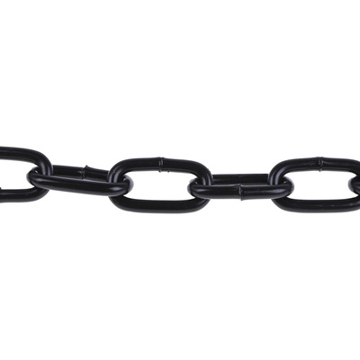 RS PRO Japanned Steel Chain, 10m Length, 37 kg Lifting Load