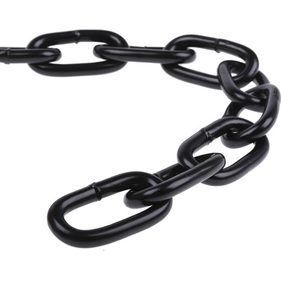 RS PRO Japanned Steel Chain, 10m Length, 150 kg Lifting Load