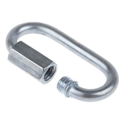 RS PRO Zinc Plated Steel Chain Link