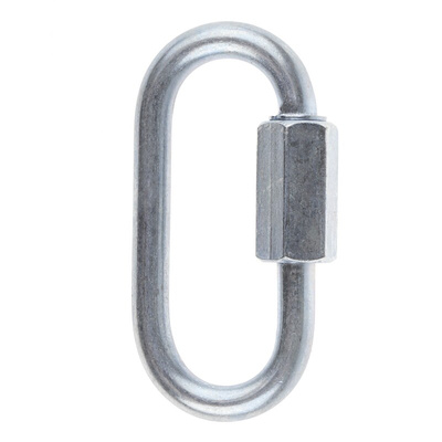 RS PRO Zinc Plated Steel Chain Link