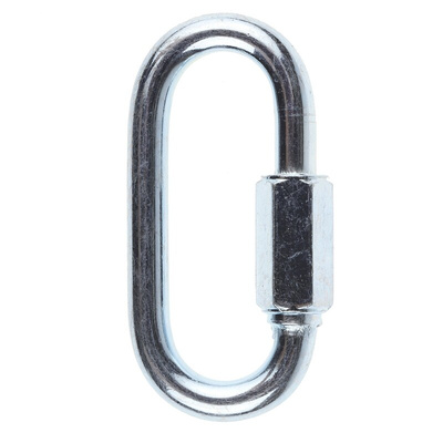 RS PRO Zinc Plated Steel Chain Link