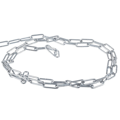 RS PRO Zinc Plated Steel Chain, 10m Length, 45 kg Lifting Load