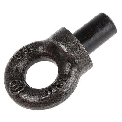 RS PRO Steel Eye Bolt, 1/2 in UNC Thread, 23mm Thread Length, 20mm Internal Eye Diameter, 44mm Outer Eye Diameter, 0.5t