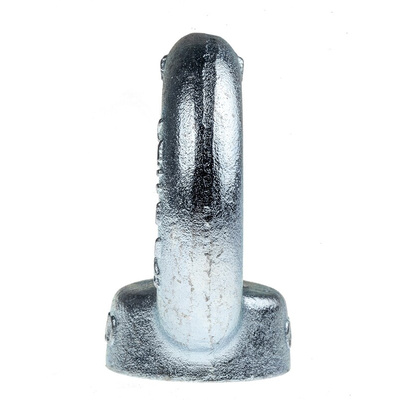 RS PRO Carbon Steel Eye Nut, M20 Thread, 40mm Internal Eye Diameter, 72mm Outer Eye Diameter, 1.2t Load