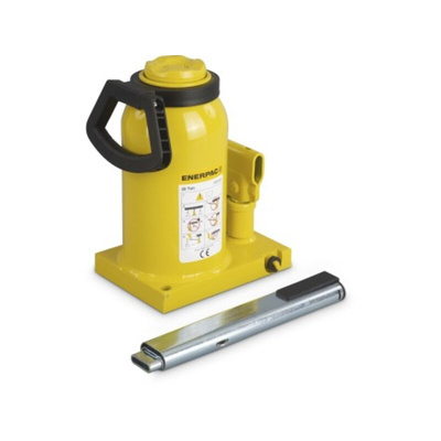 Enerpac Bottle Jack, 20tonne Maximum Load, 234mm - 459mm Maximum Range