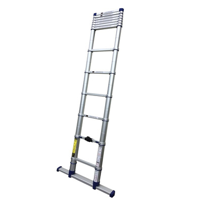 TUBESCA Telescopic Ladder Aluminium 13 steps 3.8m open length