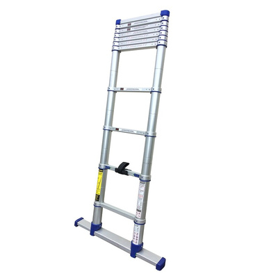TUBESCA Telescopic Ladder Aluminium 11 steps 3.2m open length