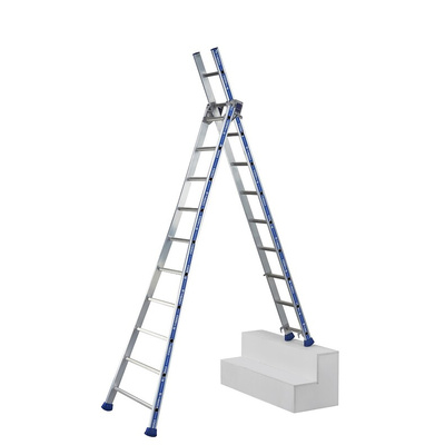 TUBESCA Aluminium Combination Ladder 10 steps 2.92m open length