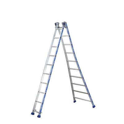 TUBESCA Aluminium Combination Ladder 10 steps 2.92m open length