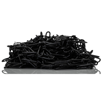RS PRO Black Steel Chain Link, 10m Length