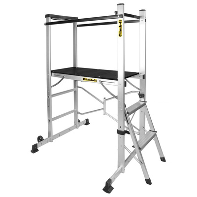 RS PRO 880mm Aluminium Work Platform, 150kg Load