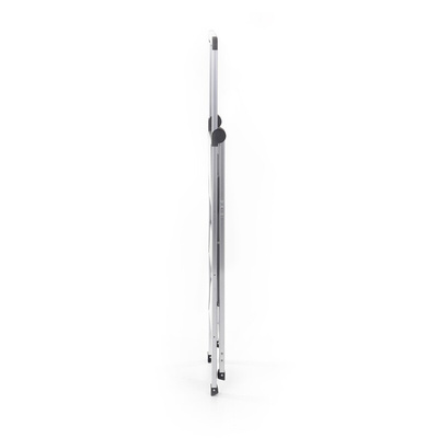 RS PRO 3 Tread Aluminium Steps 680mm Platform Height, Silver