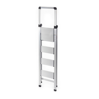RS PRO 4 Tread Aluminium Steps 1510mm Platform Height, Silver