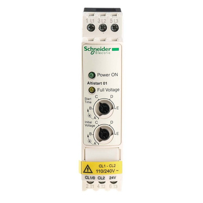 Schneider Electric Soft Starter, Soft Start, 2.2 kW, 480 V ac, 3 Phase, IP20
