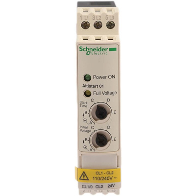 Schneider Electric Soft Starter, Soft Start, 1.1 kW, 480 V ac, 3 Phase, IP20