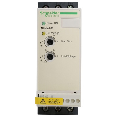 Schneider Electric Soft Starter, Soft Start, 4 kW, 480 V ac, 3 Phase, IP20