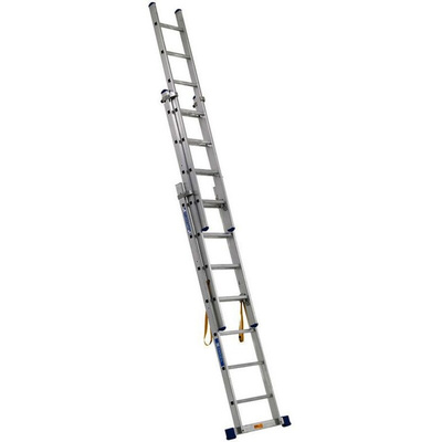 Zarges Aluminium Combination Ladder 21 steps 5m open length