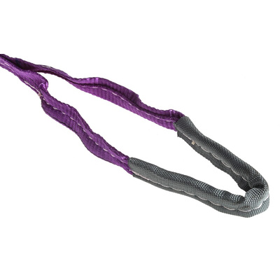 RS PRO 3m Purple Lifting Sling Webbing, 1t