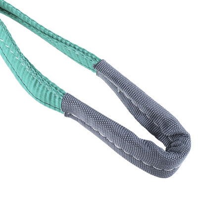 RS PRO 2m Green Lifting Sling Webbing, 2t