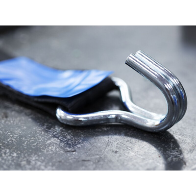 RS PRO 4m Clawhook Ratchet Strap, 45mm Wide, 1200kg Breaking Strain