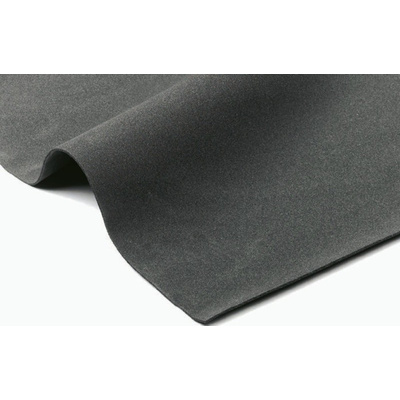 RS PRO Black Rubber Sheet, 1m x 2m x 20mm