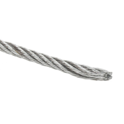 RS PRO Steel Wire Rope, 30m