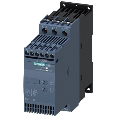 Siemens Soft Starter, Soft Start, 11 kW, 400 V ac, 3 Phase, IP20