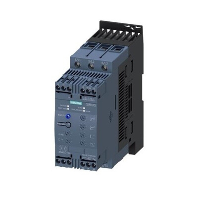 Siemens Soft Starter, Soft Start, 22 kW, 400 V ac, 3 Phase, IP20