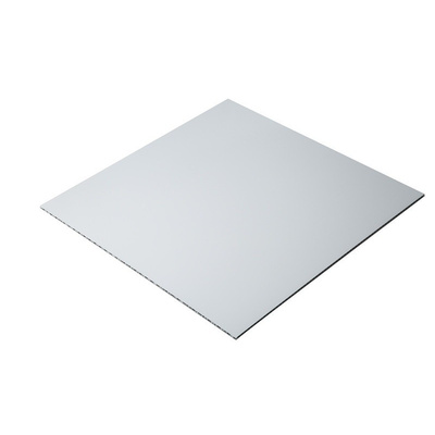 White Aluminium Sheet, 600mm Long, 600mm x 6mm