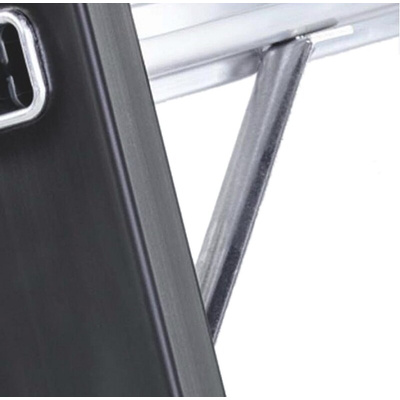 Zarges Aluminium 5 steps Step Ladder, 1.33m platform height