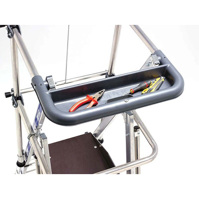 TUBESCA 1.07 → 1.53m Aluminium Work Platform, 150kg Load