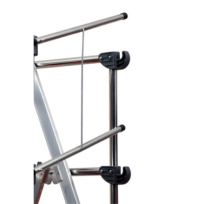 TUBESCA 1.07 → 1.53m Aluminium Work Platform, 150kg Load