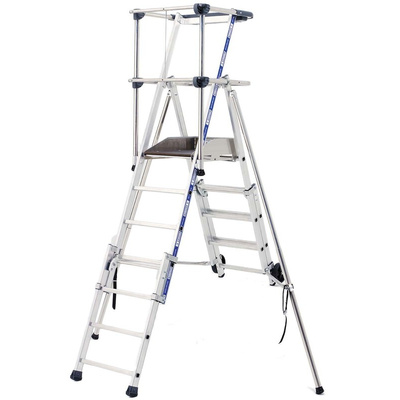 TUBESCA 1.07 → 1.53m Aluminium Work Platform, 150kg Load