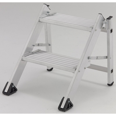 TUBESCA Aluminium 3 steps Step Ladder, 0.71m platform height