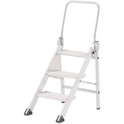 TUBESCA Aluminium 3 steps Step Ladder, 0.71m platform height