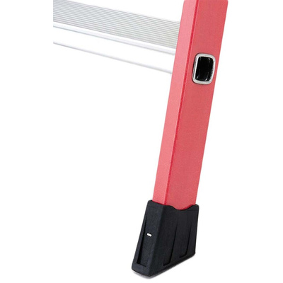 TUBESCA Fibreglass 5 steps Step Ladder, 1.15m platform height