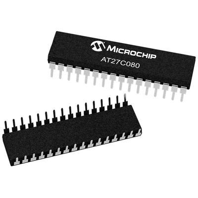 Microchip 8Mbit EPROM 32-Pin PDIP, AT27C080-90PU