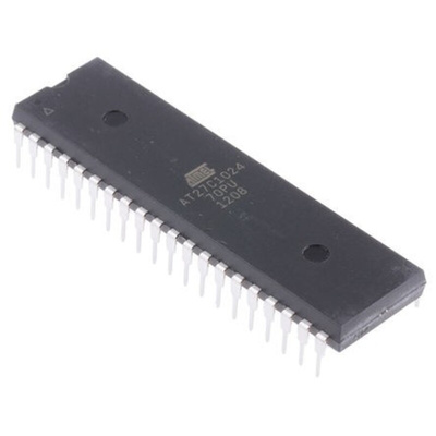 Microchip 1Mbit EPROM 40-Pin PDIP, AT27C1024-70PU