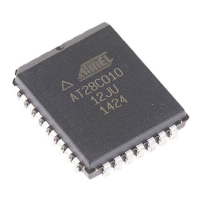 Microchip AT28C010-12JU, 1Mbit Parallel EEPROM Memory, 120ns 32-Pin PLCC Parallel