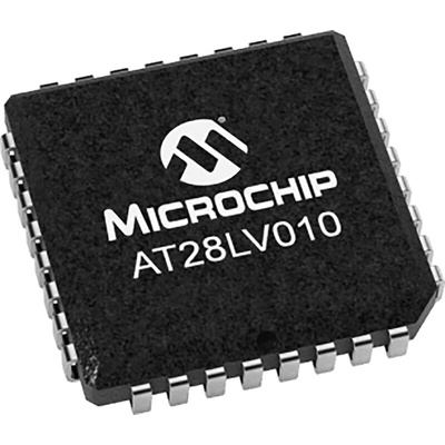 Microchip AT28LV010-20JU, 1Mbit Parallel EEPROM Memory, 200ns 32-Pin PLCC Parallel
