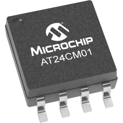 Microchip AT24CM01-SHD-T, 1Mbit EEPROM Memory Chip, 550ns 8-Pin SOIJ-8 Serial-2 Wire, Serial-I2C