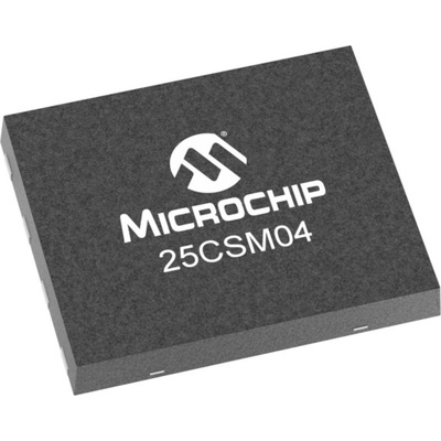 Microchip 25CSM04-I/SN, 4Mbit EEPROM Chip, 40ns 8-Pin SOIC Serial