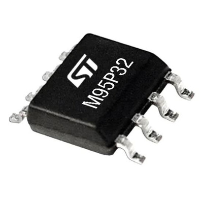 STMicroelectronics M95P32-IXMNT/E, 32Mbit EEPROM Memory 8-Pin SO8N SPI