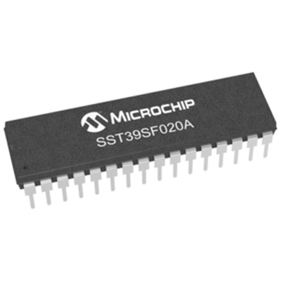 Microchip 2MB Parallel Flash Memory 32-Pin PDIP, SST39SF020A-70-4C-PHE